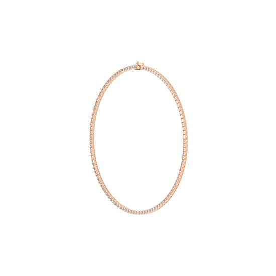 Aurelia Luxe Gold Tennis Necklace