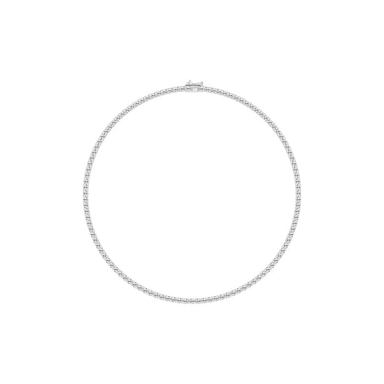 Aurelia Luxe Gold Tennis Necklace
