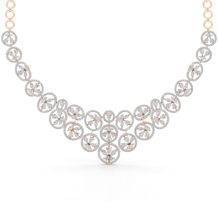Radiant Bloom Designer Necklace