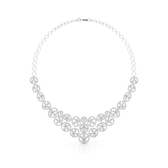 Radiant Bloom Designer Necklace