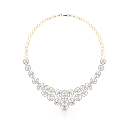 Radiant Bloom Designer Necklace