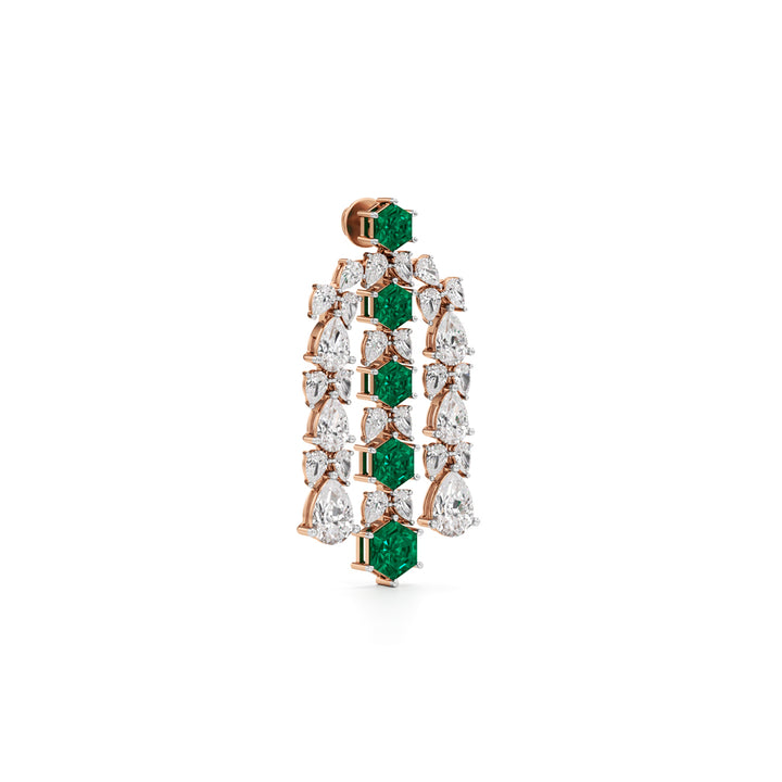 Regal Radiance Dangle Earrings