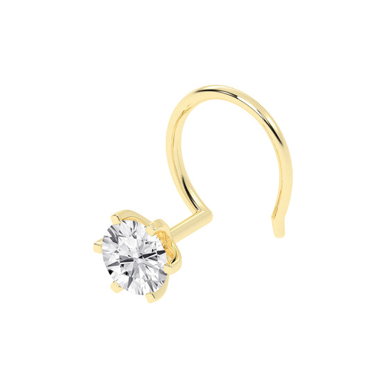 Celeste Solitaire Spark Nosepin