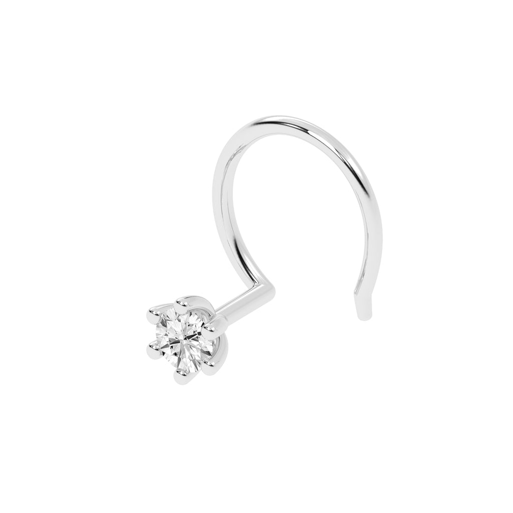 Kiyana Classic Spark Diamond Nose Pin