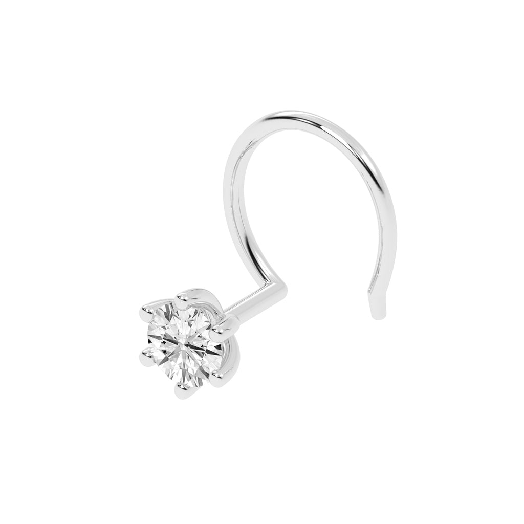 Kaira Bloom Diamond Nose Pin