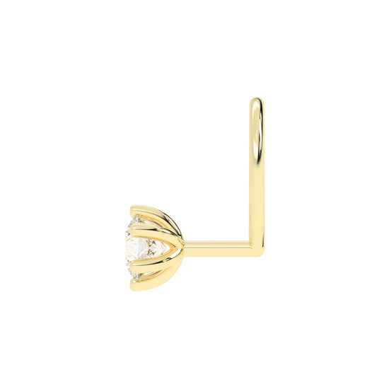 Kaira Bloom Diamond Nose Pin