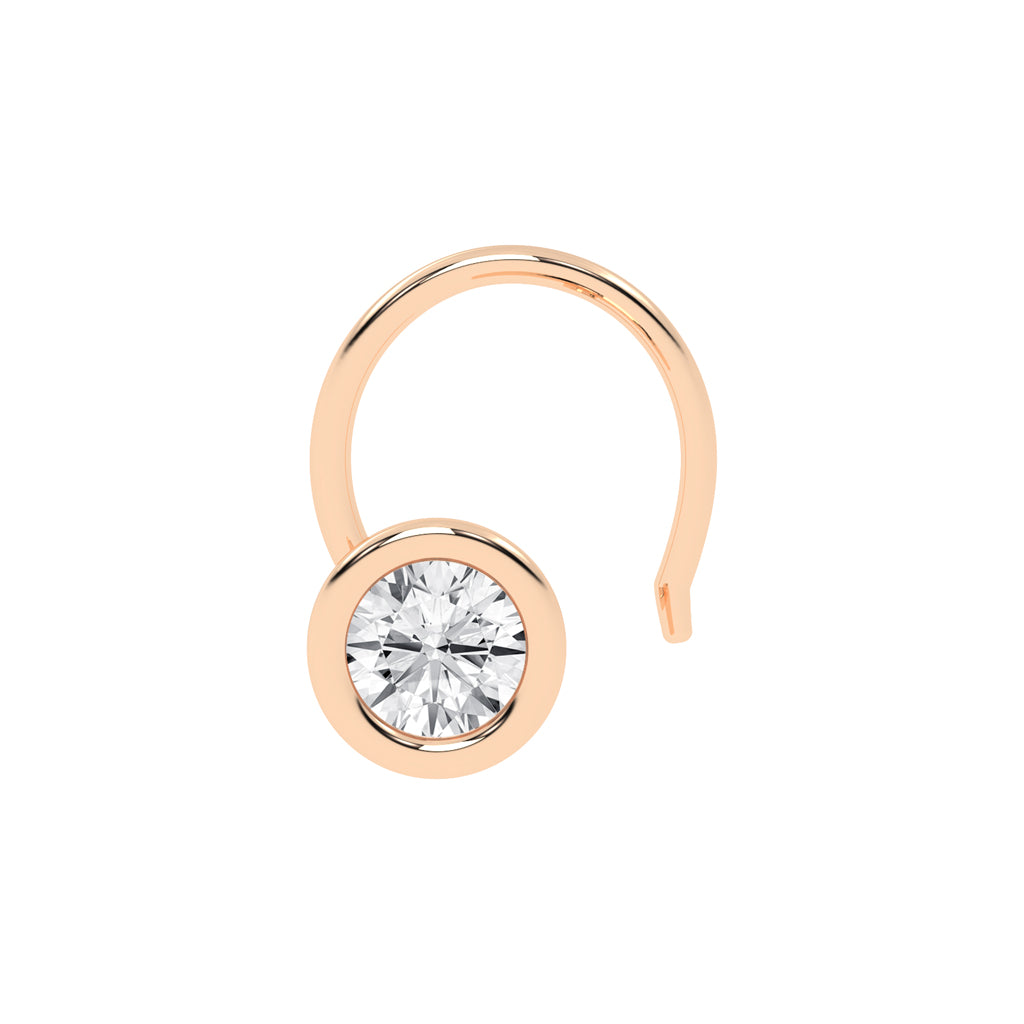 Timeless Glimmer Diamond Nose Stud