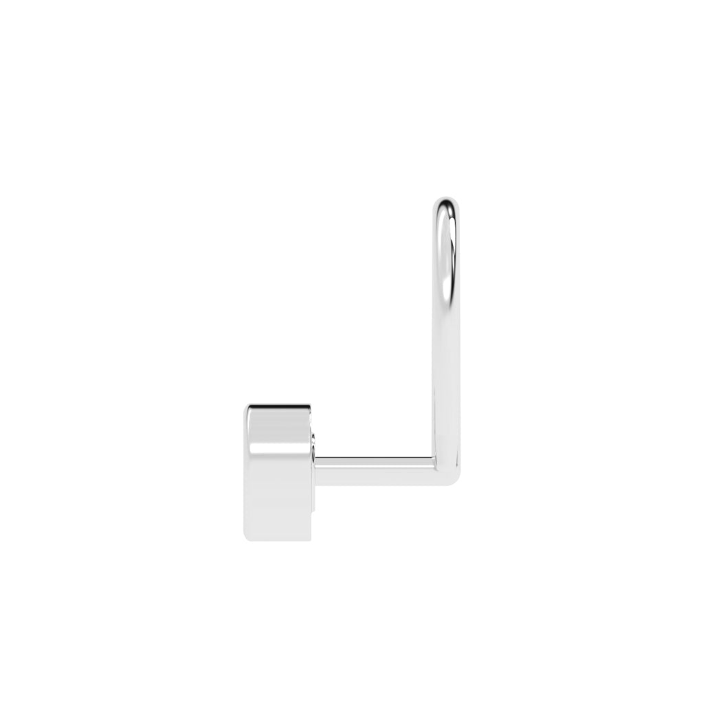 Aaria Glow Bezel Diamond Nose Pin