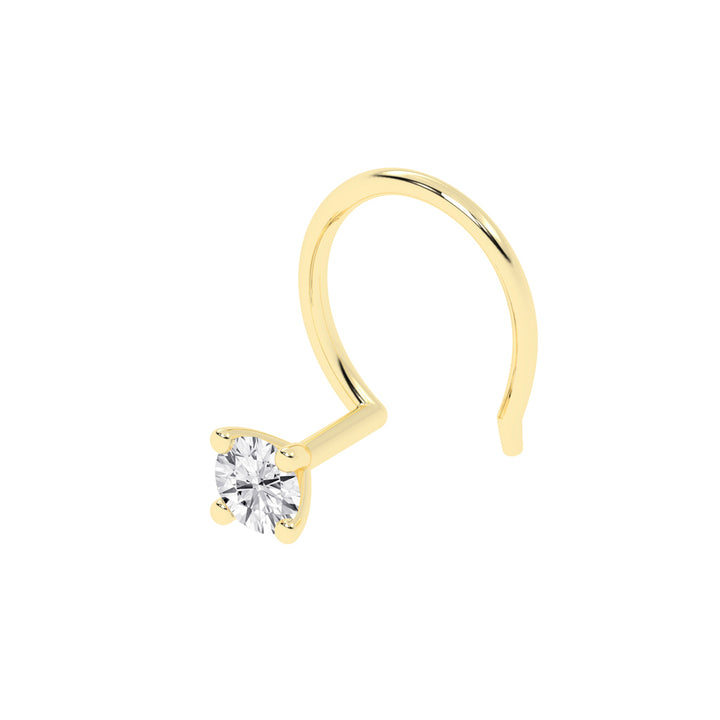 Arctic Sparkle Diamond Nose Stud