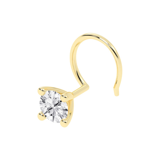 Dainty Diamond Whisper Nose Stud