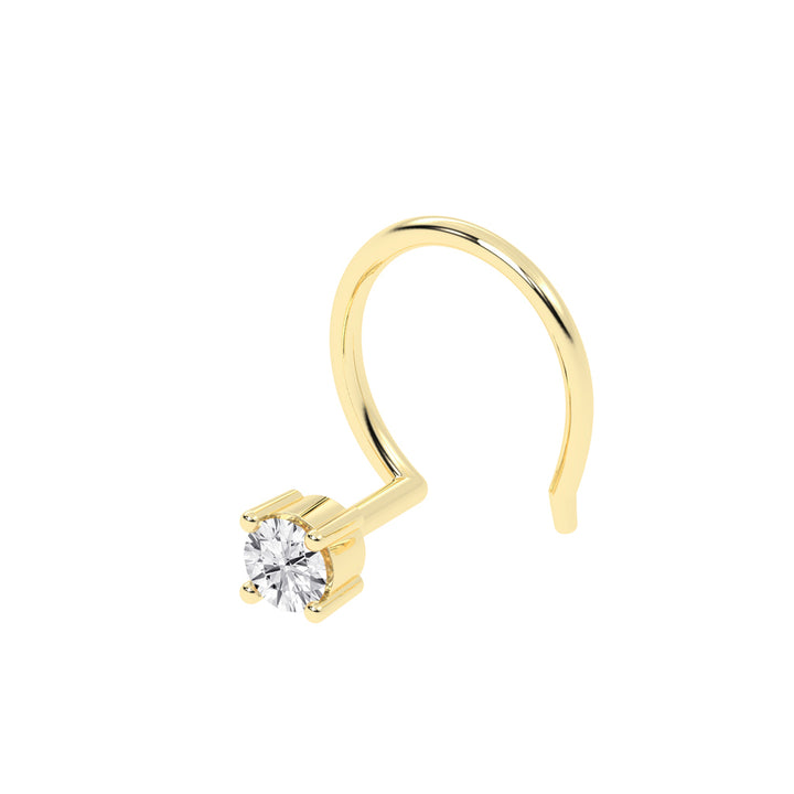Classic Solitaire Piercing Accent