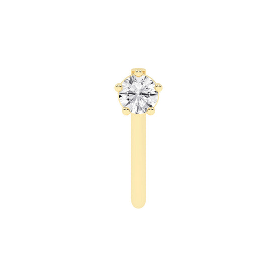 Solitaire Diamond Sparkle Nose Pin