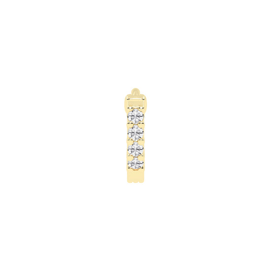 Radiant Cascade Line Nose Pin