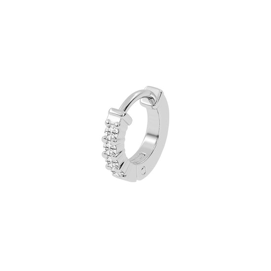 Radiant Cascade Line Nose Pin