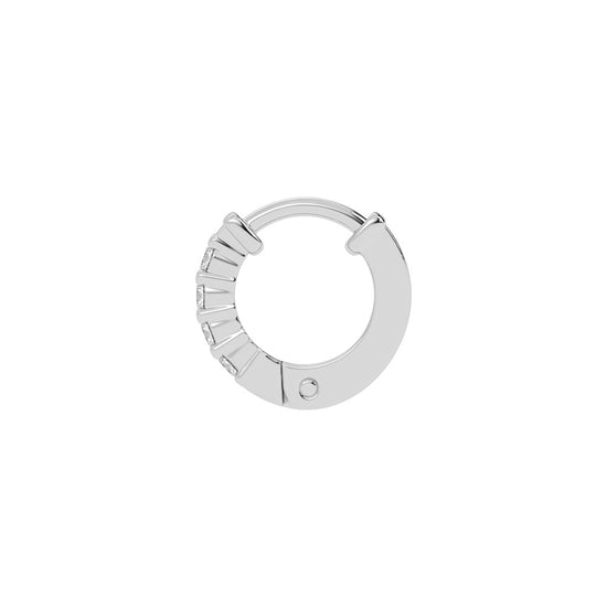 Radiant Cascade Line Nose Pin