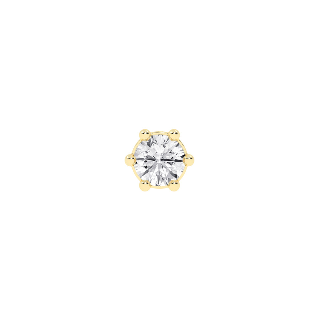 Classic Solitaire Brilliance Nose Stud