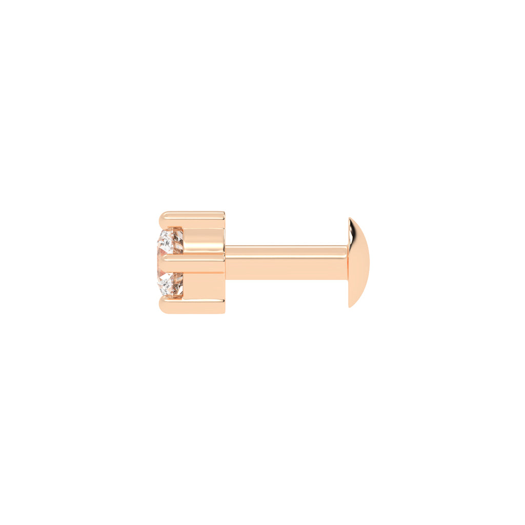 Classic Solitaire Brilliance Nose Stud