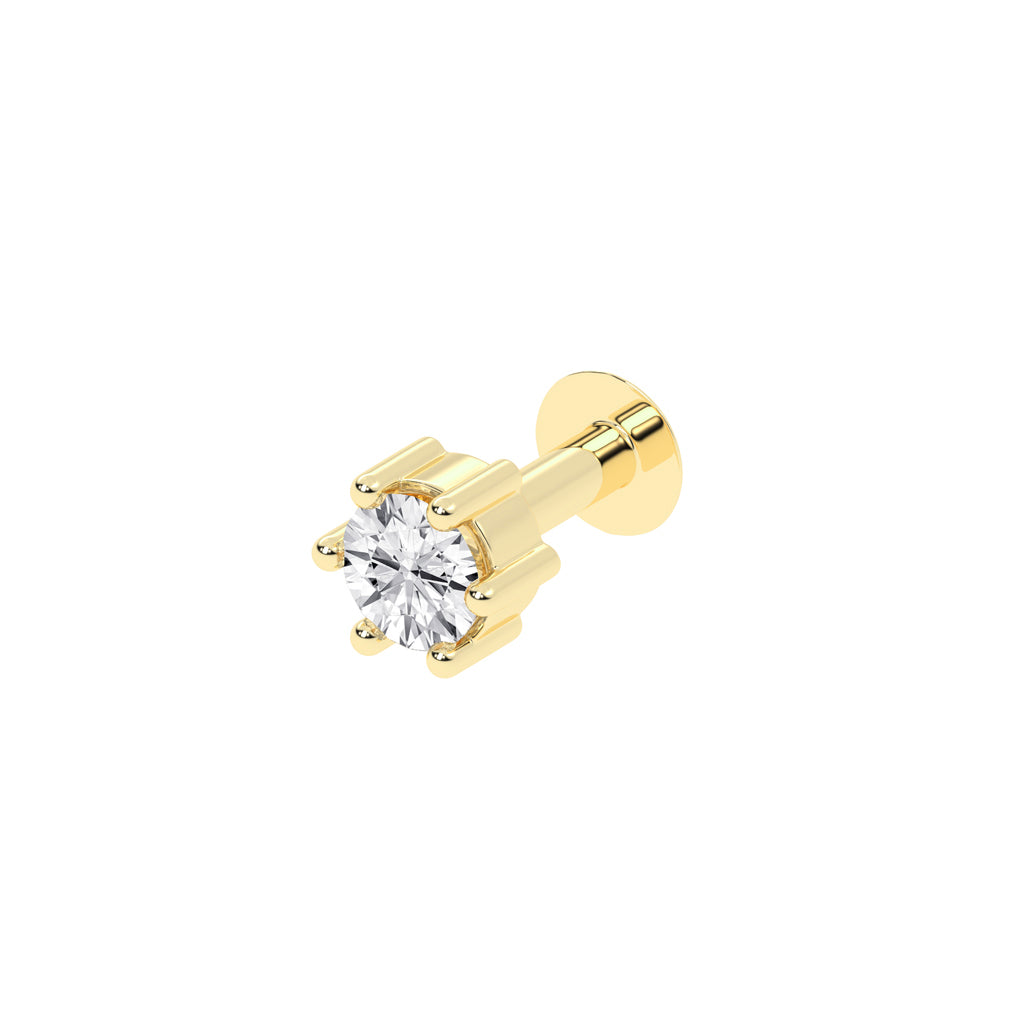 Classic Solitaire Brilliance Nose Stud
