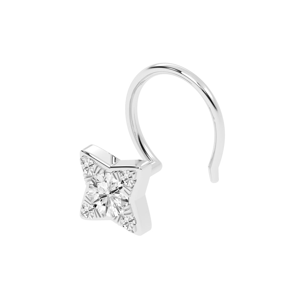 Starburst Radiance Nose Pin