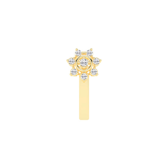 Shimmering Blossom Nose Stud