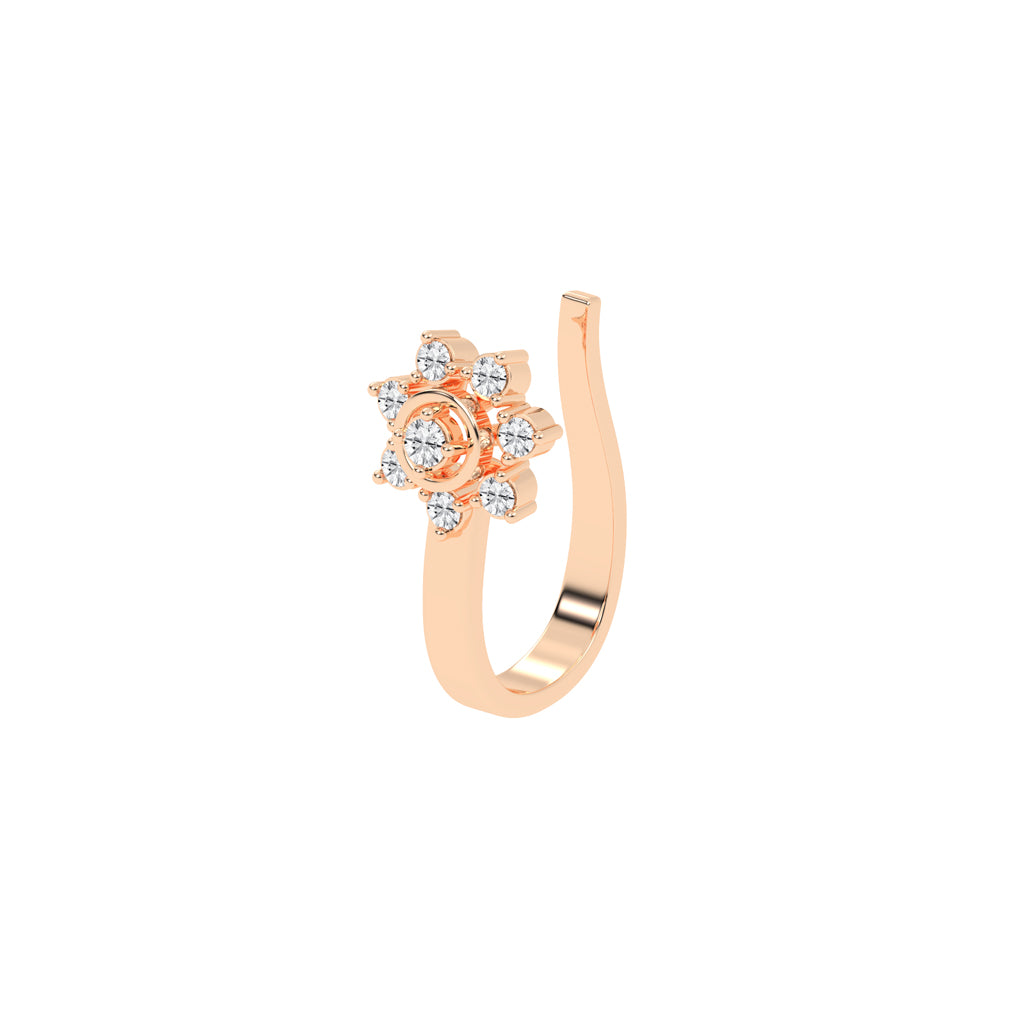 Shimmering Blossom Nose Stud