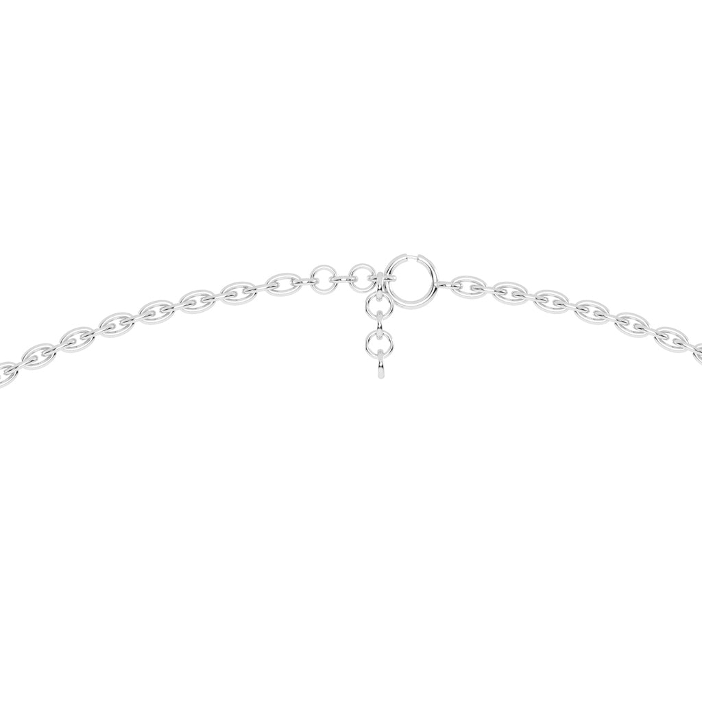 Jasmin Asscher Cut Halo Lab Diamond Pendant