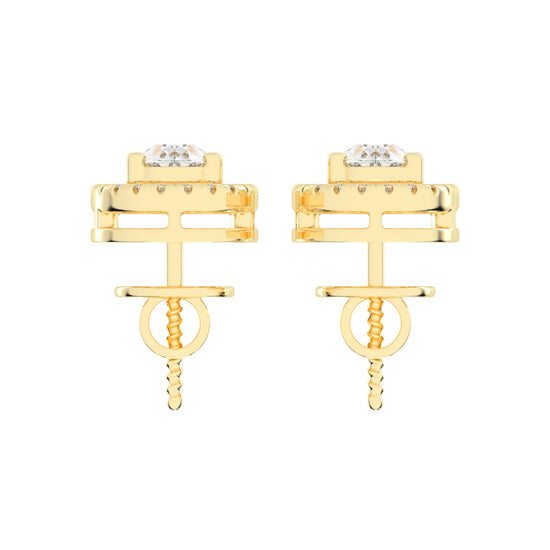 Dazzle 1.25Ct Lab Diamond Earrings