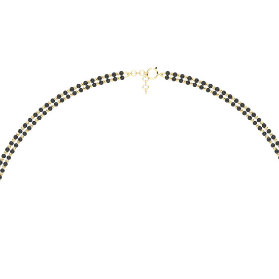 3Ct Pear Shape Fancy Mangalsutra