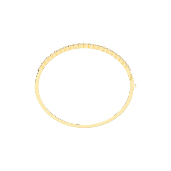 Lira Bar Setting Round Cut Kada Lab Diamond Bracelet