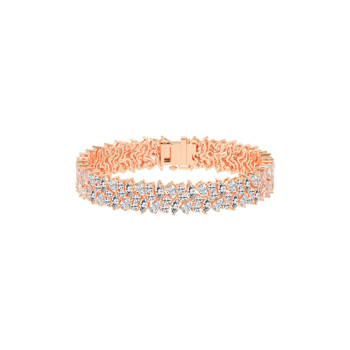 Ilara  Alternative Setting Fancy Lab Diamond Bracelet