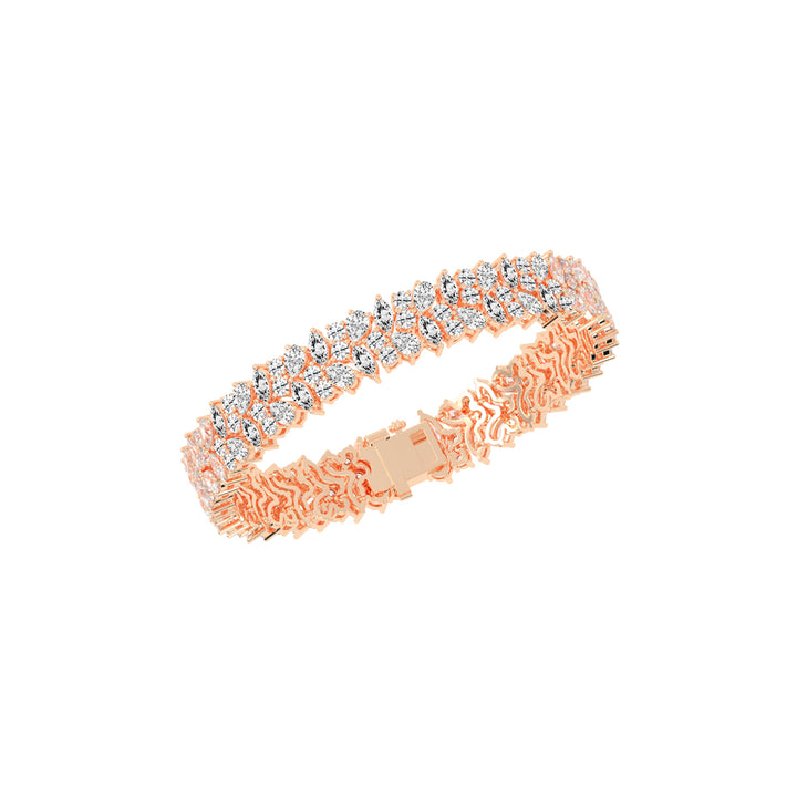 Ilara  Alternative Setting Fancy Lab Diamond Bracelet