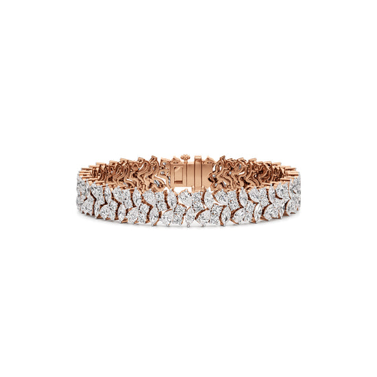 Luminous Diamond Vine Bracelet