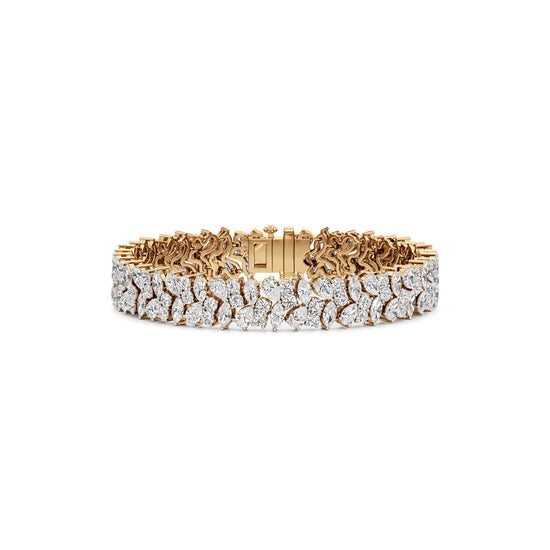 Luminous Diamond Vine Bracelet