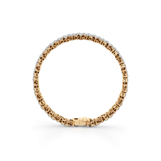 Luminous Diamond Vine Bracelet