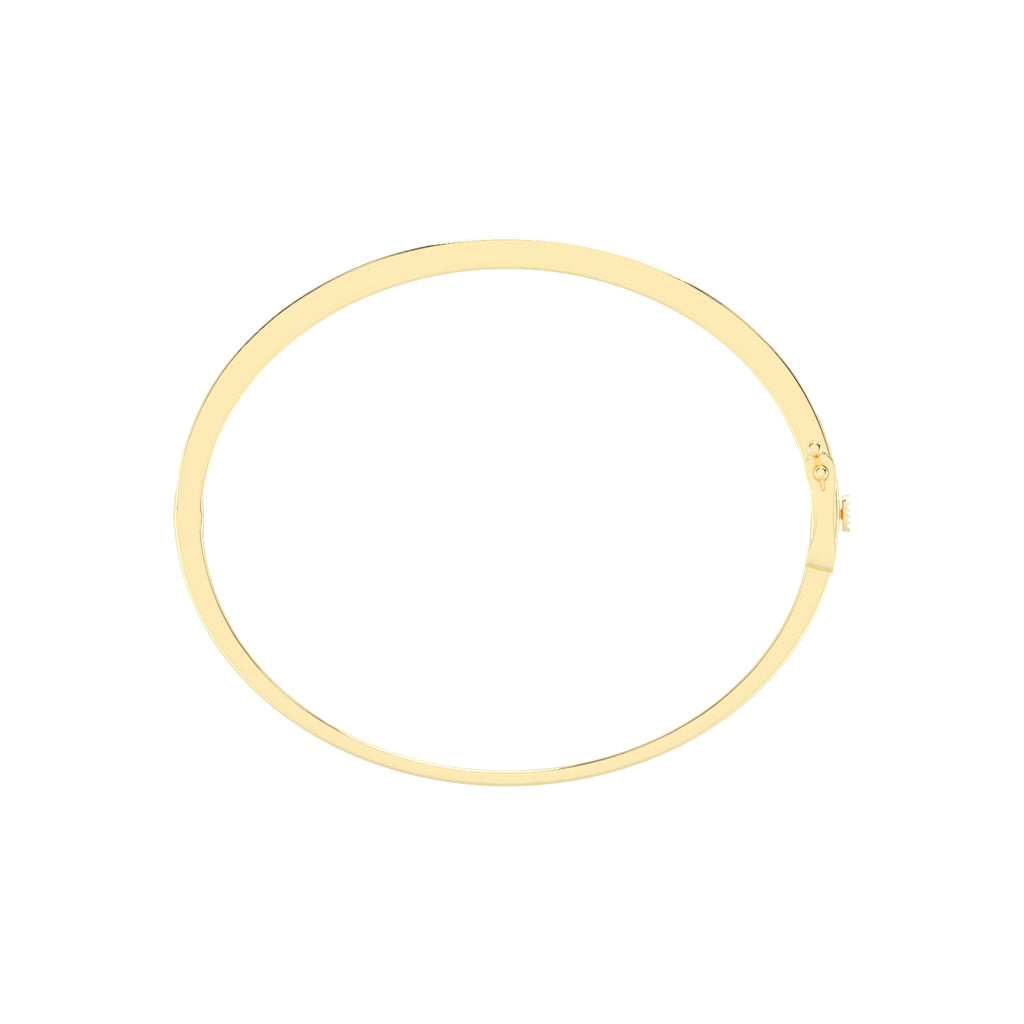 Celina Beaded Round Cut Kada Lab Diamond Bracelet
