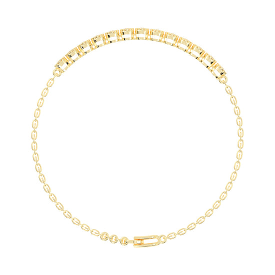 Elara Round Cut Tennis Lab Diamond Bracelet