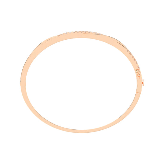 Niva Infinity Round Cut Kada Lab Diamond Bracelet