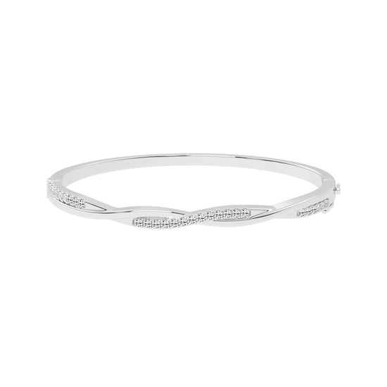 Niva Infinity Round Cut Kada Lab Diamond Bracelet