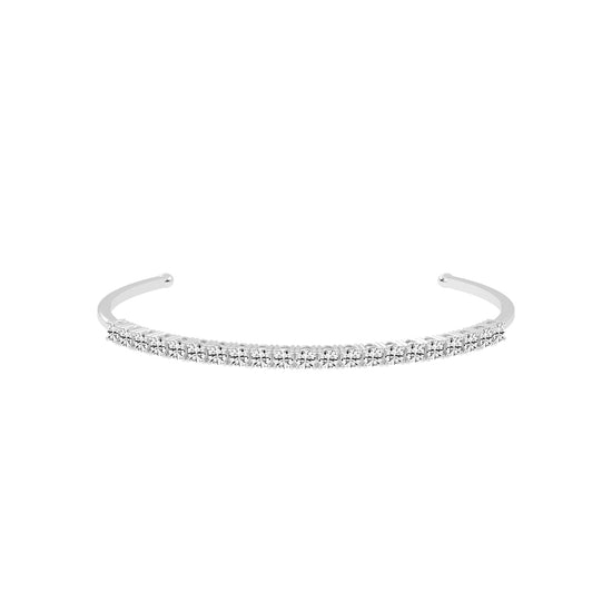 Freya Adjustable Round Cut Kada Lab Diamond Bracelet