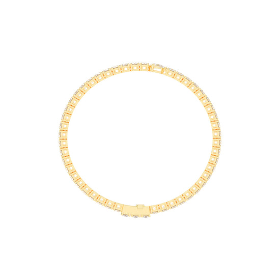 Opalora Single Pear Cut Tennis Lab Diamond Bracelet