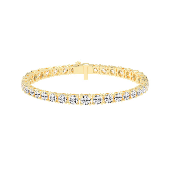 Delara Standard Round Tennis Lab Diamond Bracelet