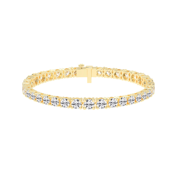 Delara Standard Round Tennis Lab Diamond Bracelet