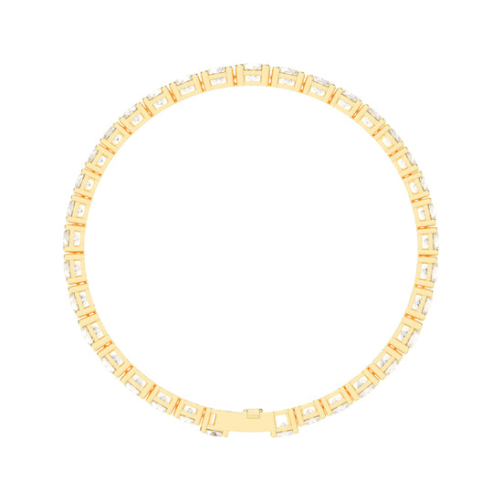 Delara Standard Round Tennis Lab Diamond Bracelet