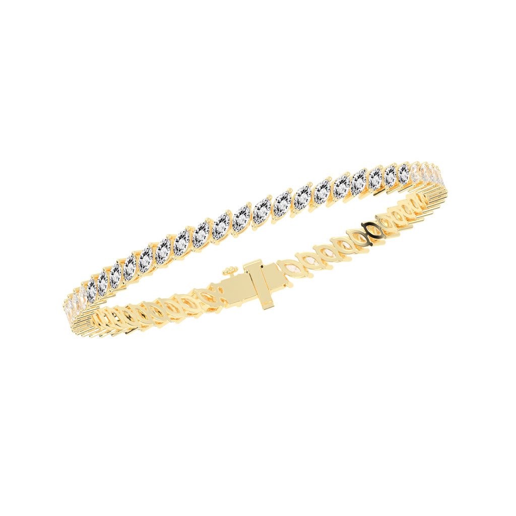 Tivara Floating Marquise Cut Tennis Lab Diamond Bracelet