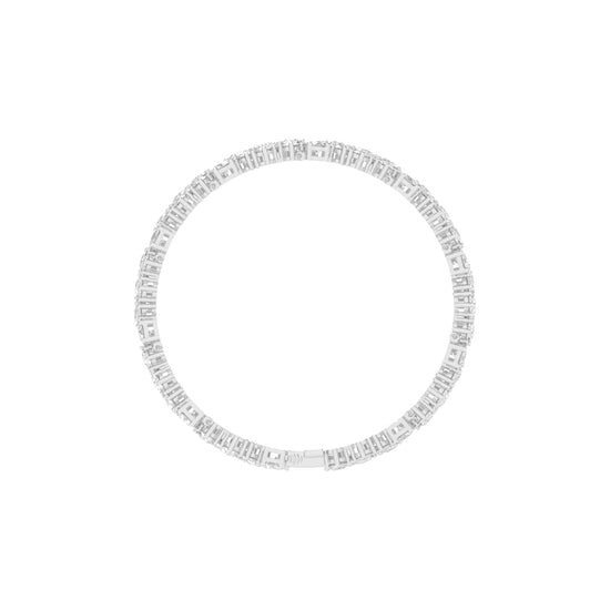 Sia Unstable Round Cut Fancy Lab Diamond Bracelet