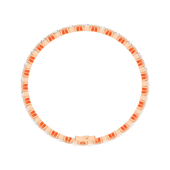 Pear Marquise Interlaced Diamond Statement Bracelet