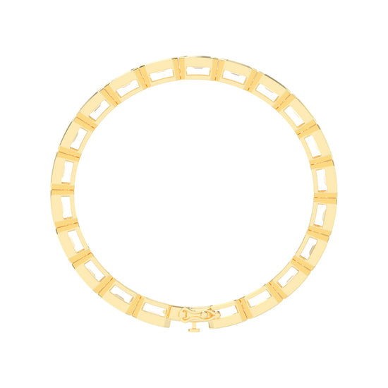 Amara Bezel Set Emerald Tennis Lab Diamond Bracelet