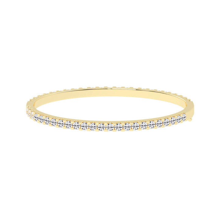 Irena Shared Setting Round Cut Kada Lab Diamond Bracelet