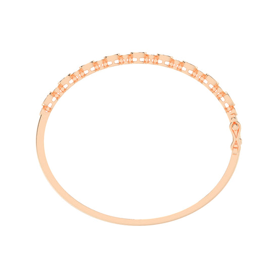 Kaela Bezel Setting Round Kada Lab Diamond Bracelet