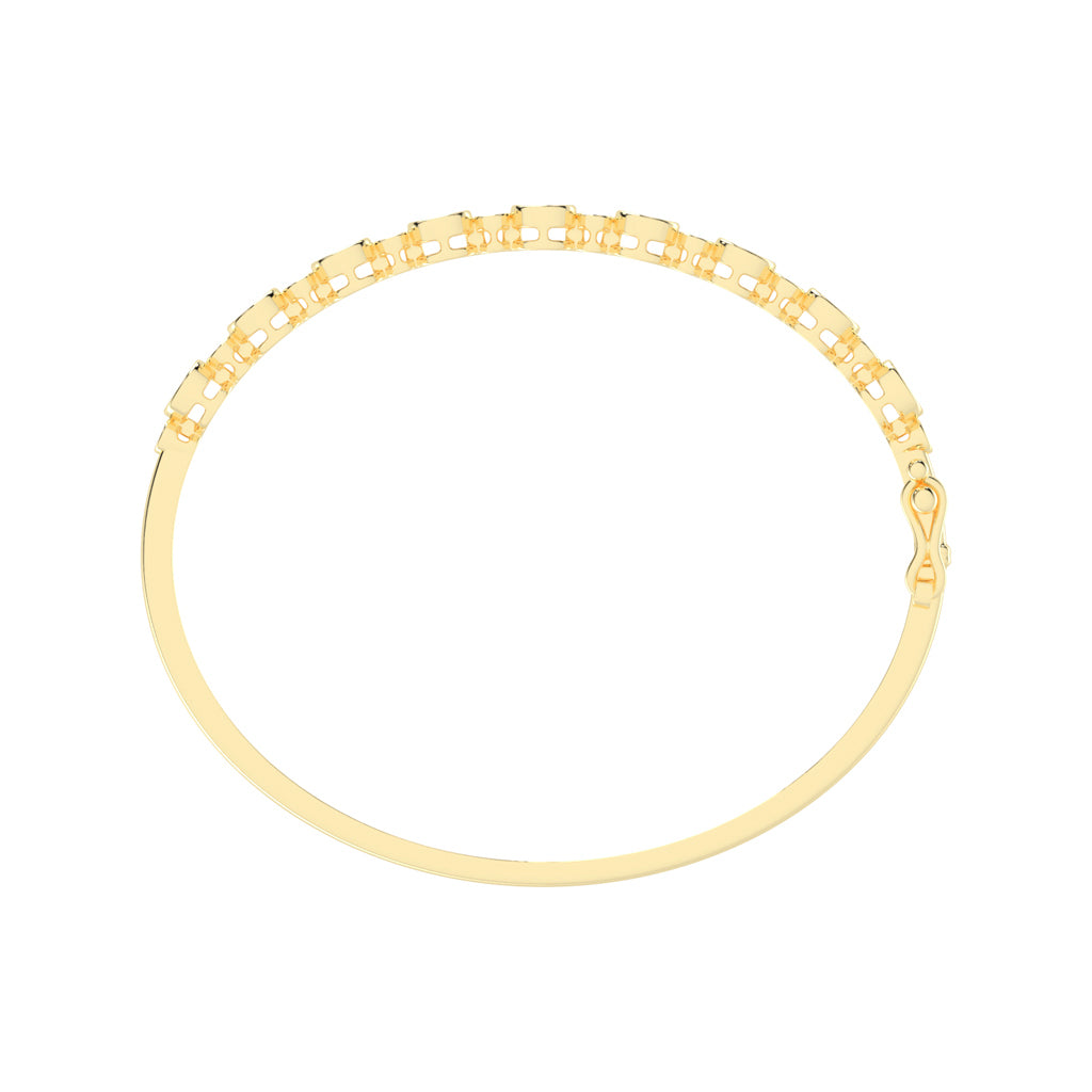 Kaela Bezel Setting Round Kada Lab Diamond Bracelet